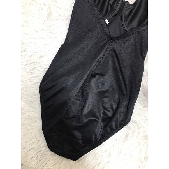 Vtg 2002 Y2k Victorias Secret Bodysuit Girdle BODY SLIMMING Shaper Black 34B/SM - Picture 7 of 8